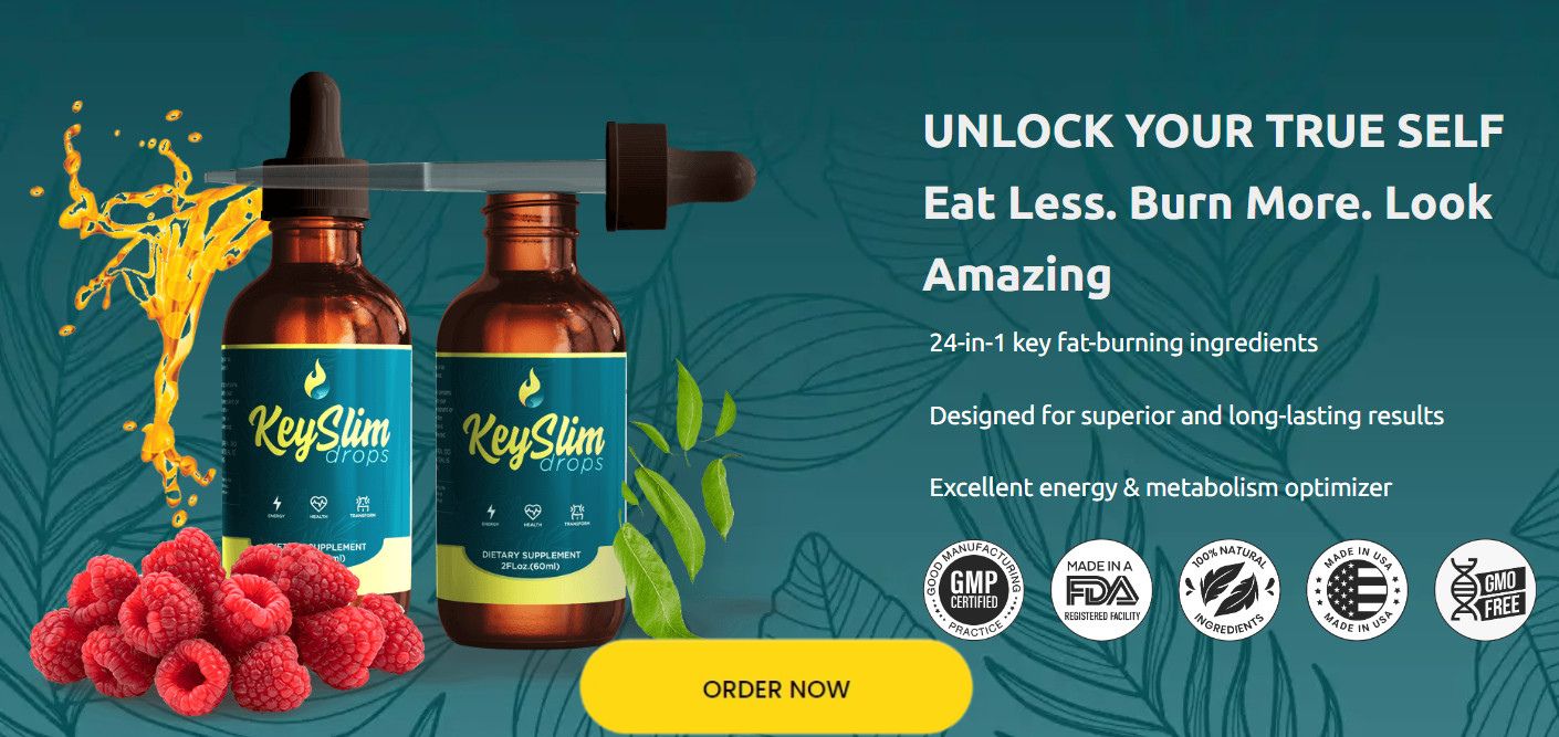 KeySlim Drops is a liquid dietary supplement designed to promote safe